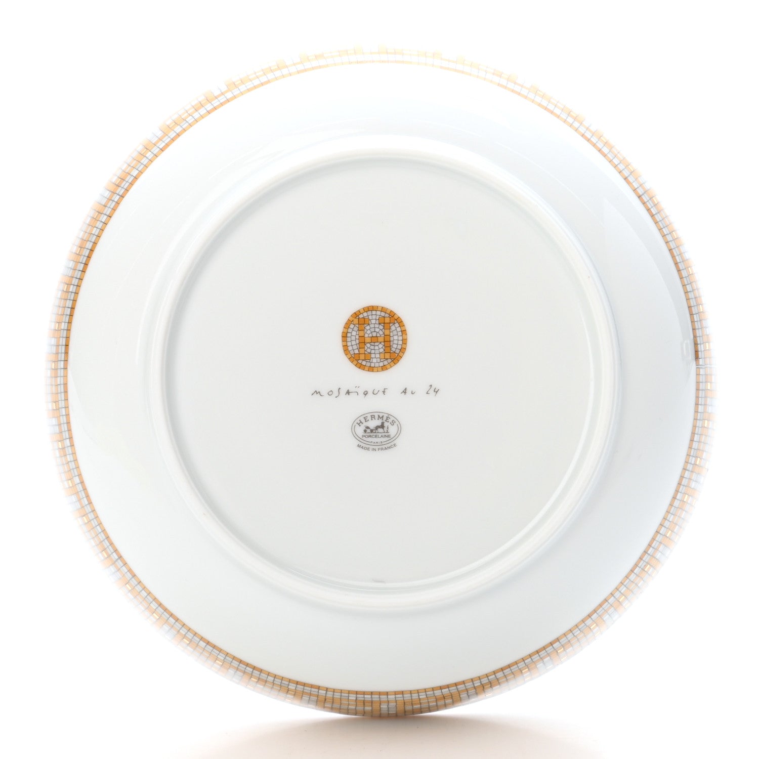 Hermes Porcelain Mosaique Au 24 Cereal Bowl 2 of 4