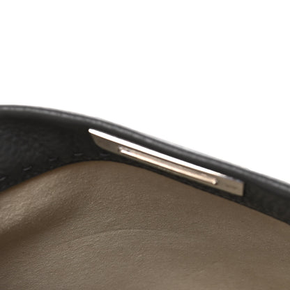 Fendi Cuoio Romano Selleria Bi-Color Medium Peekaboo Iconic Satchel Asfalto Latte 14 of 18
