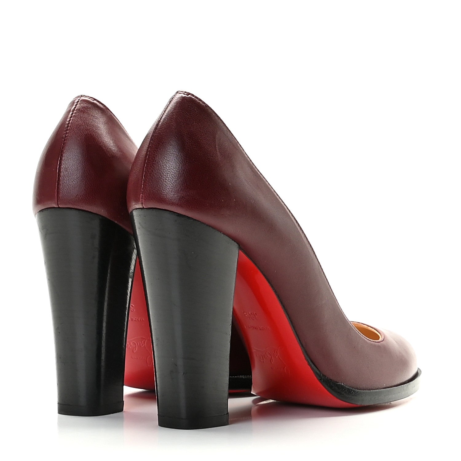 Christian Louboutin Shiny Nappa London B 100 Pumps 38.5 Orthodoxe 5 of 16