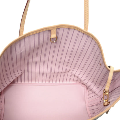 Louis Vuitton Monogram Porto Cervo V Neverfull MM Rose Ballerine 11 of 21