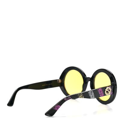 Gucci Acetate Round GG0319S Sunglasses Rainbow 4 of 8