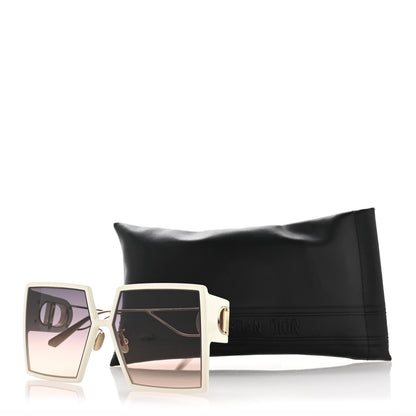 Christian Dior Square 30 Montaigne SU Sunglasses White 8 of 8