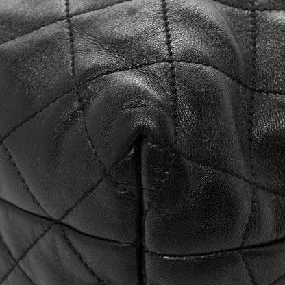 Saint Laurent Lambskin Quilted Maxi Icare Shopping Tote Black 20 of 22