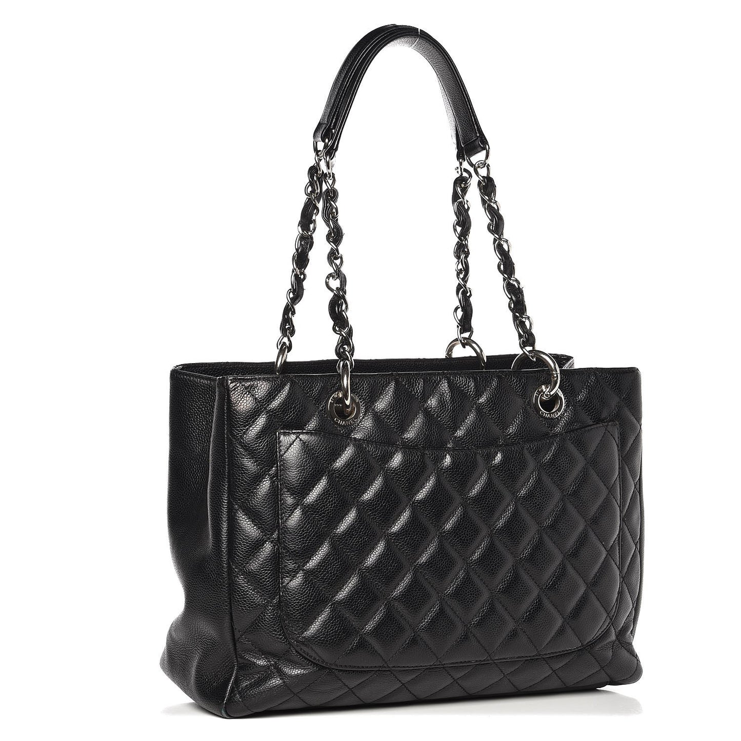 Caviar Grand Shopping Tote GST Black