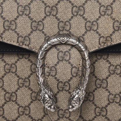 Gucci GG Supreme Monogram Small Dionysus Shoulder Bag Black 8 of 13