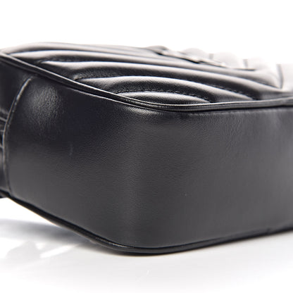 Saint Laurent Calfskin Matelasse Monogram Lou Belt Bag Black 7 of 8
