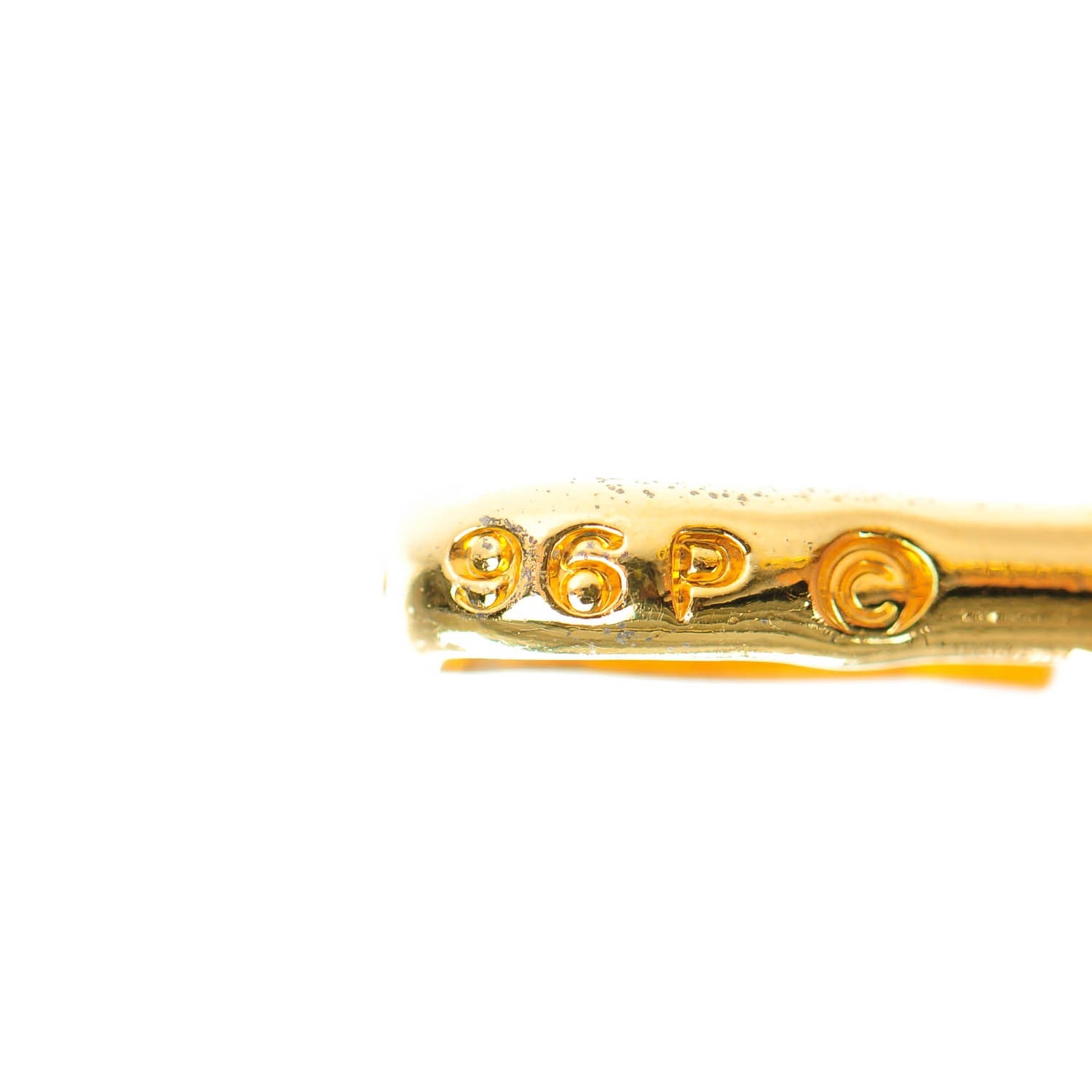 Chanel Lambskin Chain CC Medallion Belt Black Gold 7 of 8