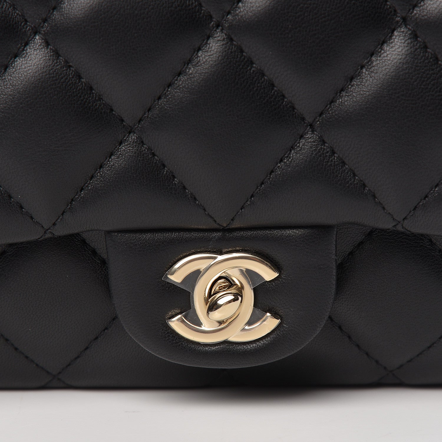Chanel Lambskin Quilted Mini My Precious Flap Black 8 of 11