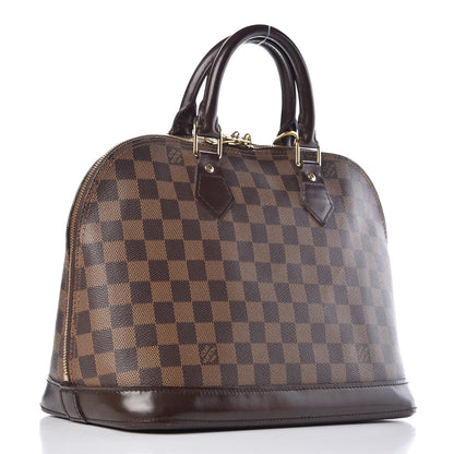 Louis Vuitton Damier Ebene Alma PM 3 of 14