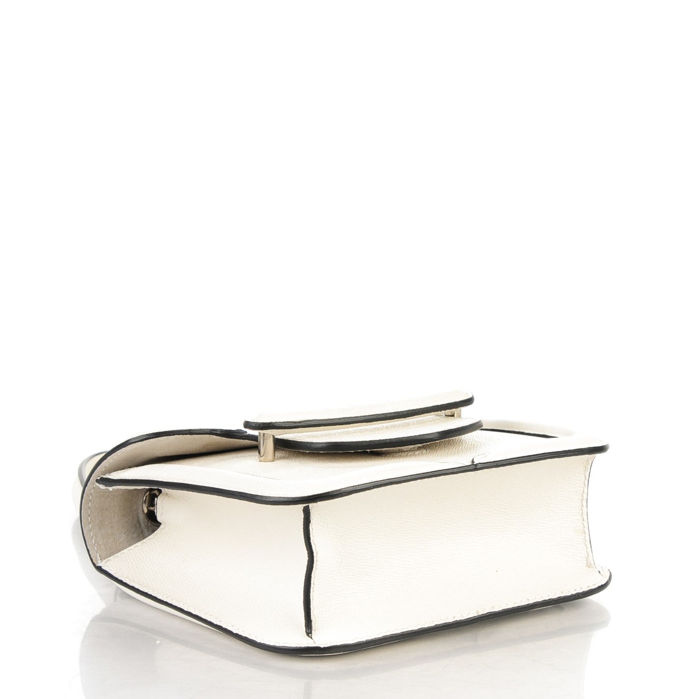 Alexander McQueen Saffiano Mini Heroine Chain Satchel White 4 of 8