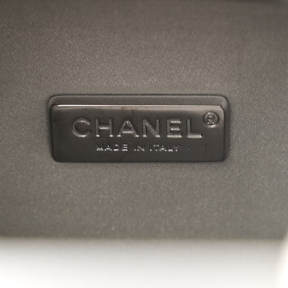 Chanel Metallic Goatskin Lait de Coco Milk Carton Bag Silver 6 of 16