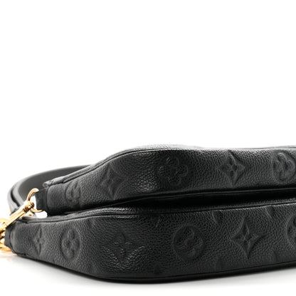 Louis Vuitton Empreinte Monogram Giant Multi Pochette Accessories Black 8 of 10