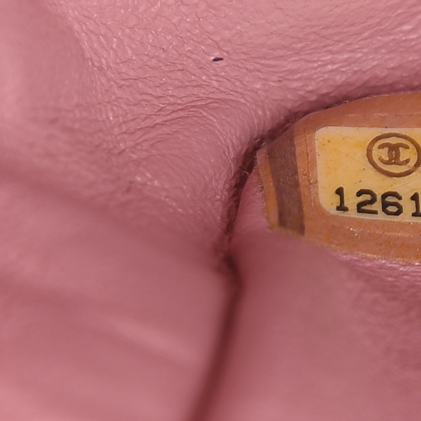 Lambskin Quilted Mini Square Flap Pink