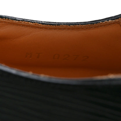 Louis Vuitton Epi Calfskin Mens Kensington Derby Lace Up Shoes 7.5 Black 9 of 9