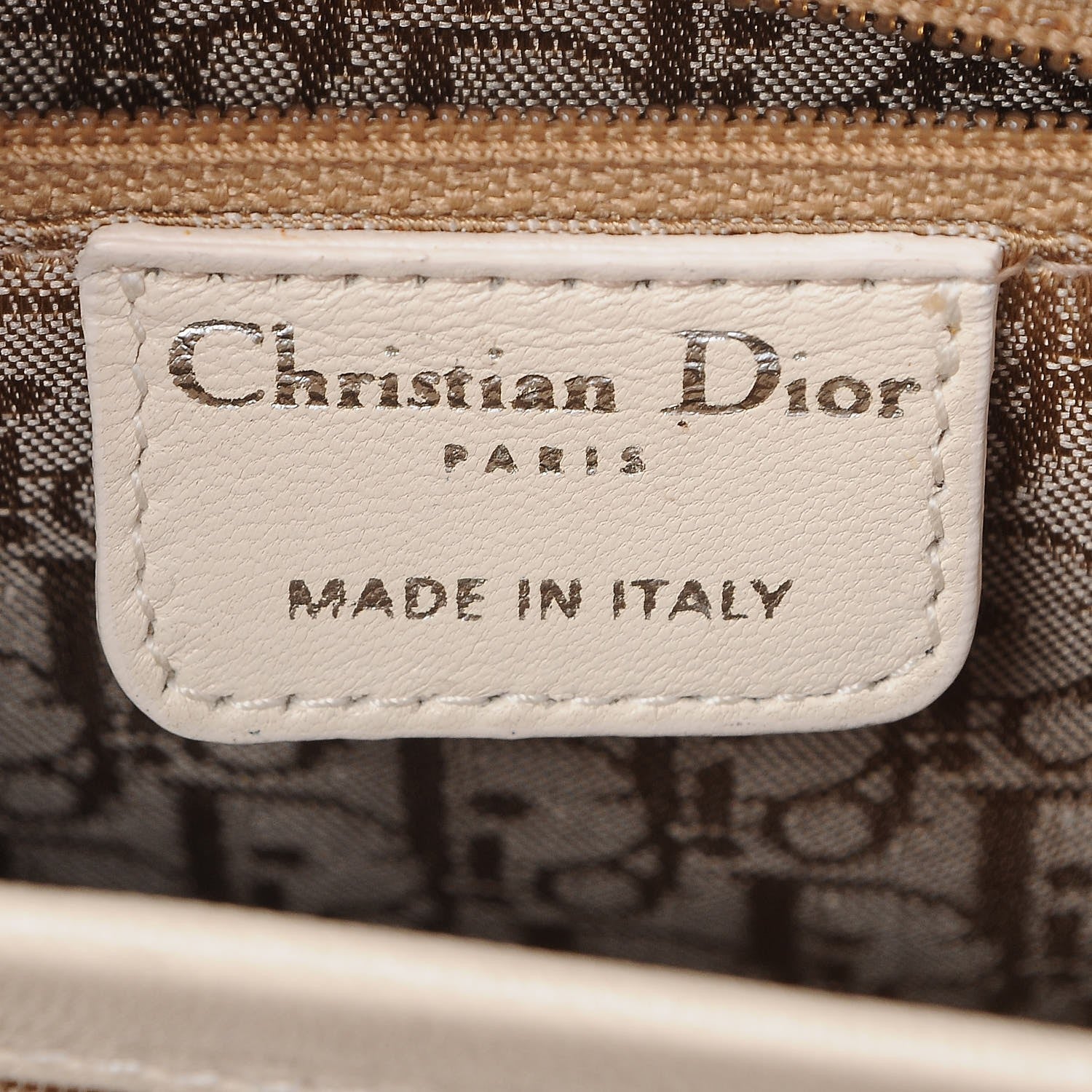Christian Dior Lambskin Cannage Soft Lady Dior East West Beige 6 of 9