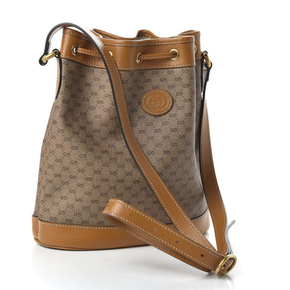 Gucci X DISNEY Mini Vintage GG Supreme Monogram Bucket Bag Beige Vintage Sun Oil 3 of 10