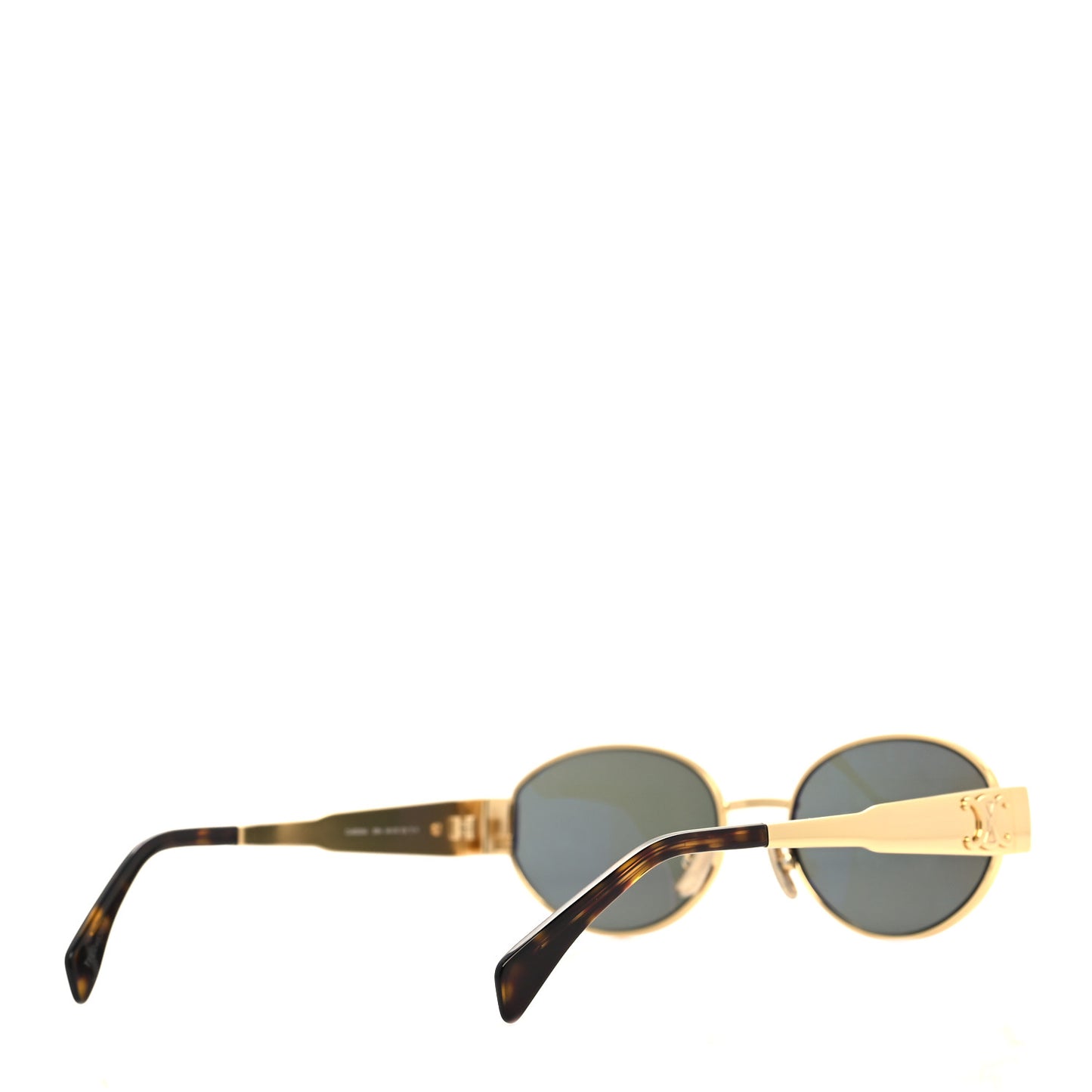 Metal Triomphe 01 Sunglasses CL40235U Gold Green