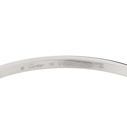 Cartier 18K White Gold Small LOVE Bracelet 19 3 of 3