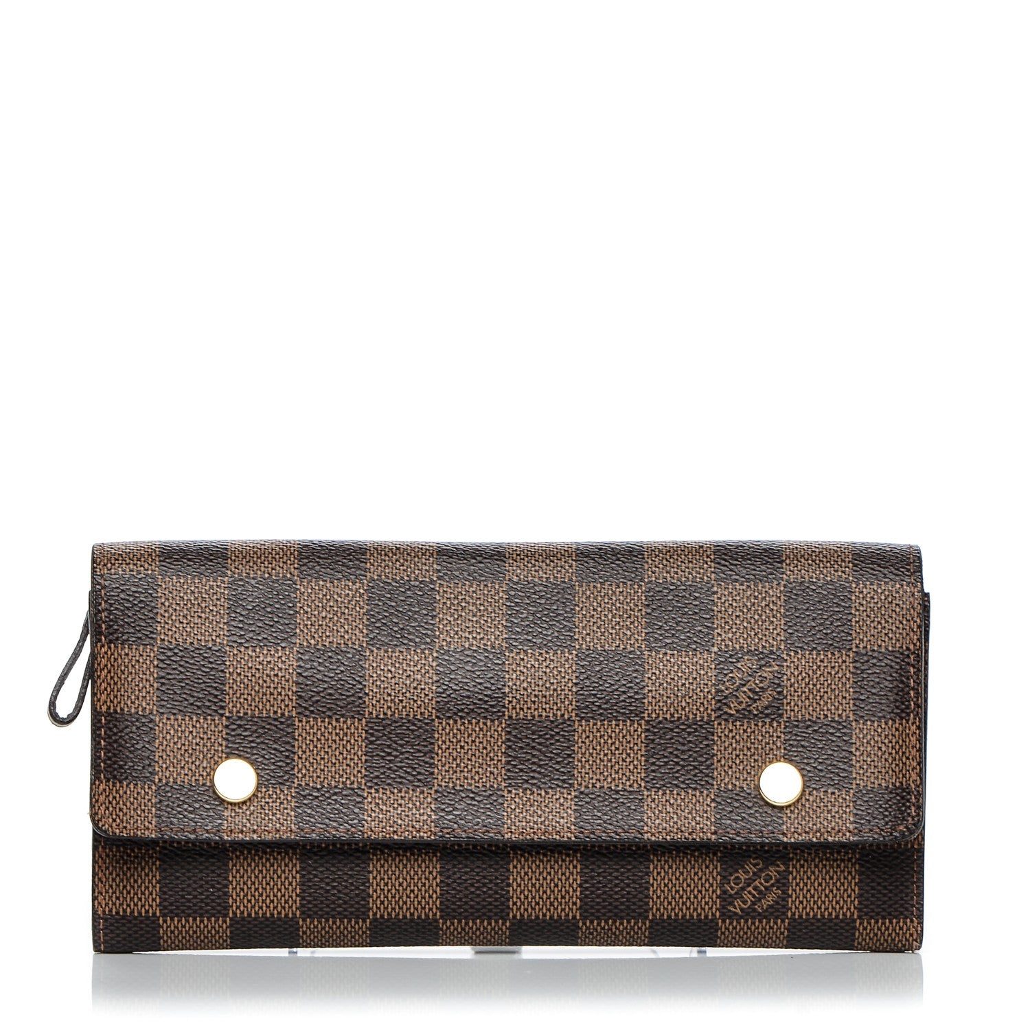 Louis Vuitton Damier Ebene Portefeuille Long Modulable Wallet 1 of 7