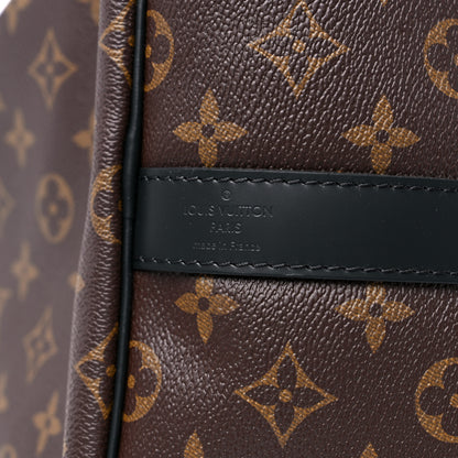 Louis Vuitton Monogram Macassar Keepall Bandouliere 55 6 of 10