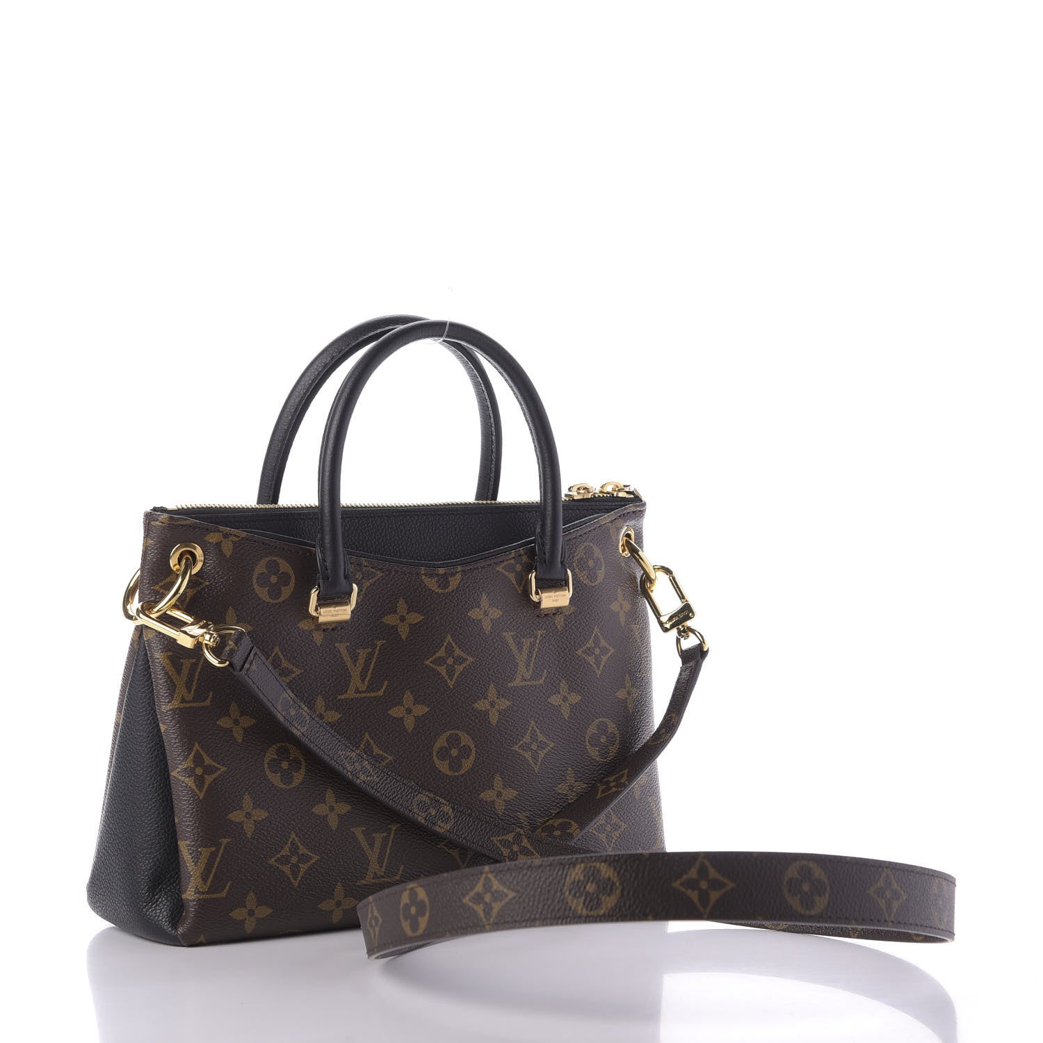 Louis Vuitton Monogram Pallas Full BB Black 3 of 9