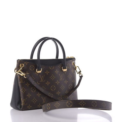 Louis Vuitton Monogram Pallas Full BB Black 3 of 9