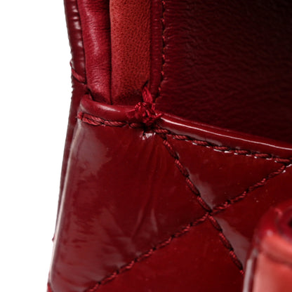 Chanel Aged Glazed Calfskin Quilted 2.55 Reissue 227 Flap Red 12 of 13