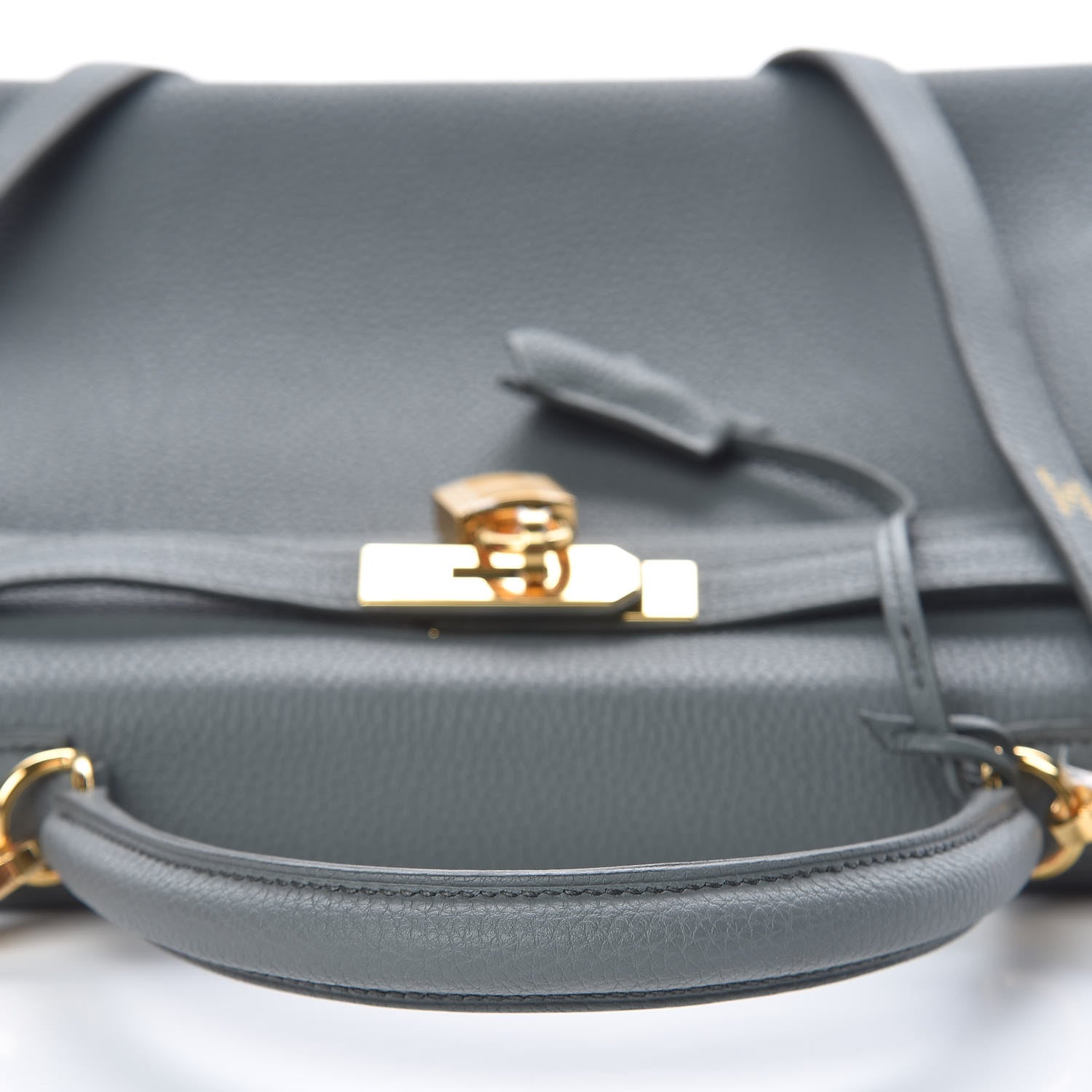 Hermes Togo Kelly Retourne 28 Vert Amande 14 of 40