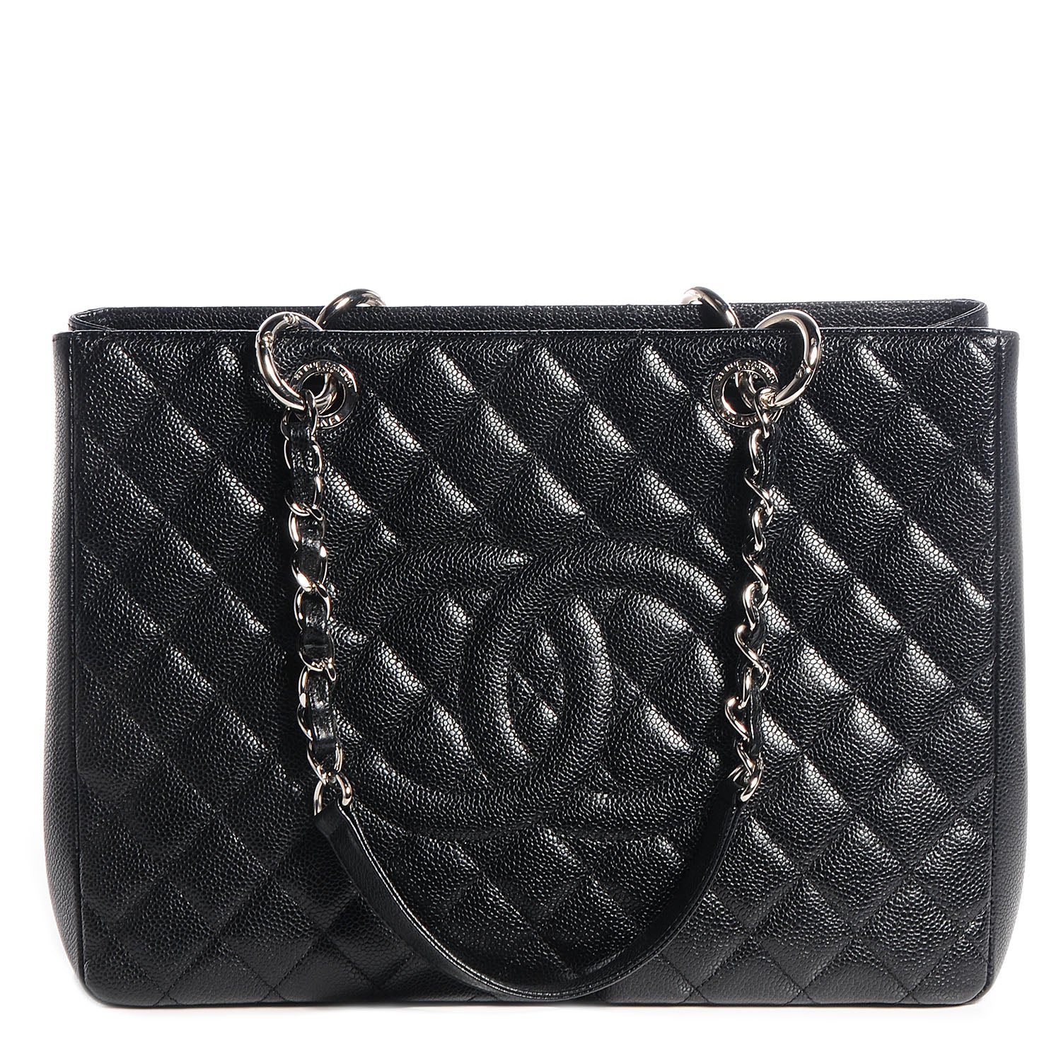 Chanel Caviar Grand Shopping Tote GST Black 1 of 7