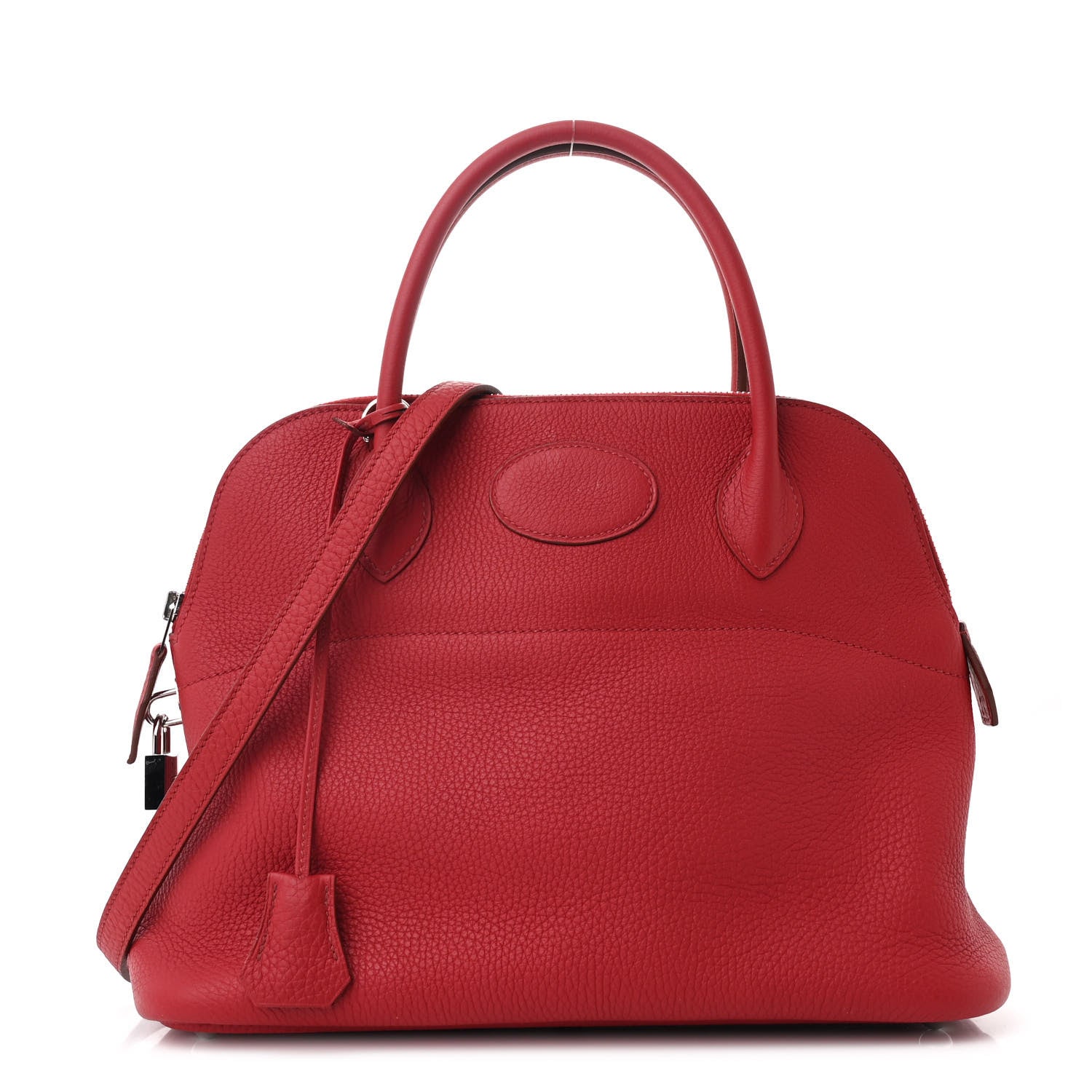 Hermes Taurillon Clemence Bolide 31 Rouge Garance 1 of 10