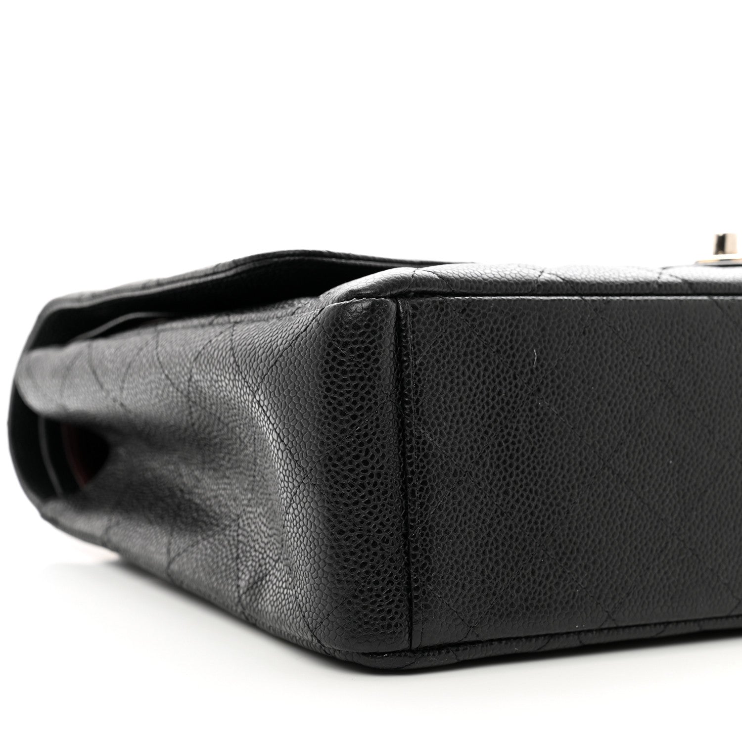 Chanel Caviar Quilted Maxi Double Flap Black 8 of 9
