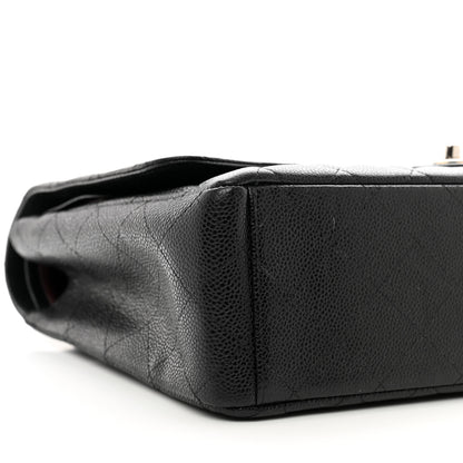 Chanel Caviar Quilted Maxi Double Flap Black 8 of 9