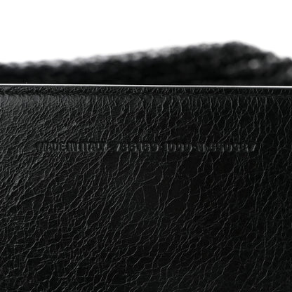 Balenciaga Raffia Woven Large Le Cagole Panier Tote Black 7 of 10