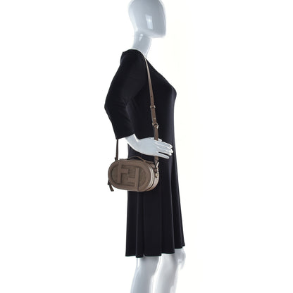 Fendi Vitello Grace Camoscio O'Lock Mini Camera Case Sand Rovere 4 of 14