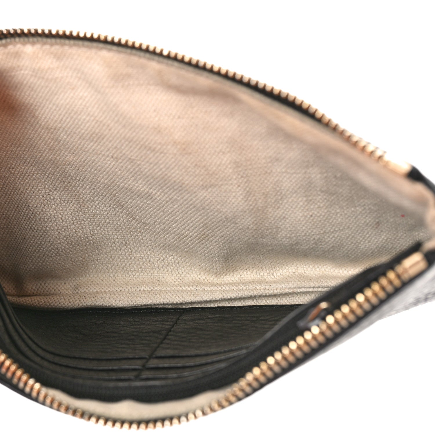 Gucci Pebbled Calfskin Soho Wristlet Black 5 of 8