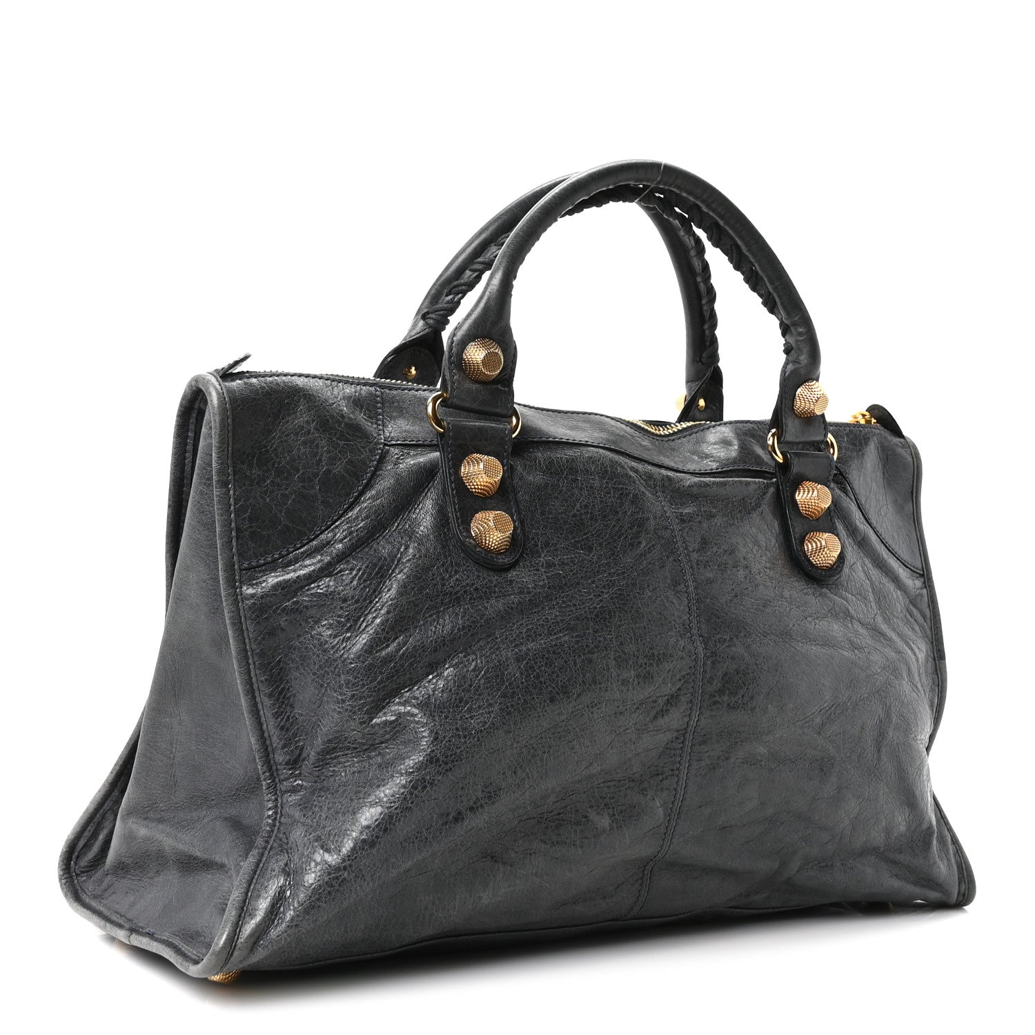 Balenciaga Agneau Giant 21 Gold Hardware Work Bleu Glacier 4 of 11