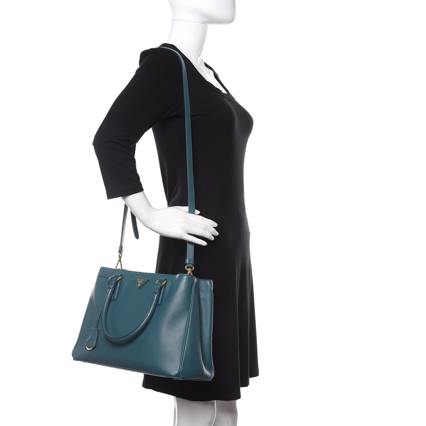 Saffiano Lux Medium Tote Ottanio