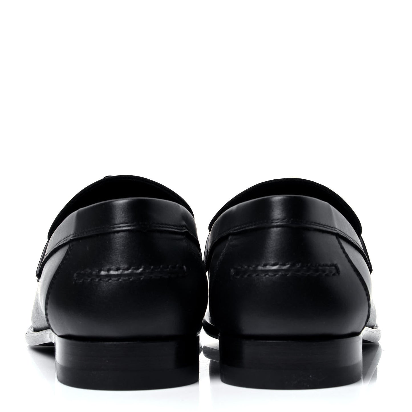 Calfskin Womens Destin Loafer 38 Black