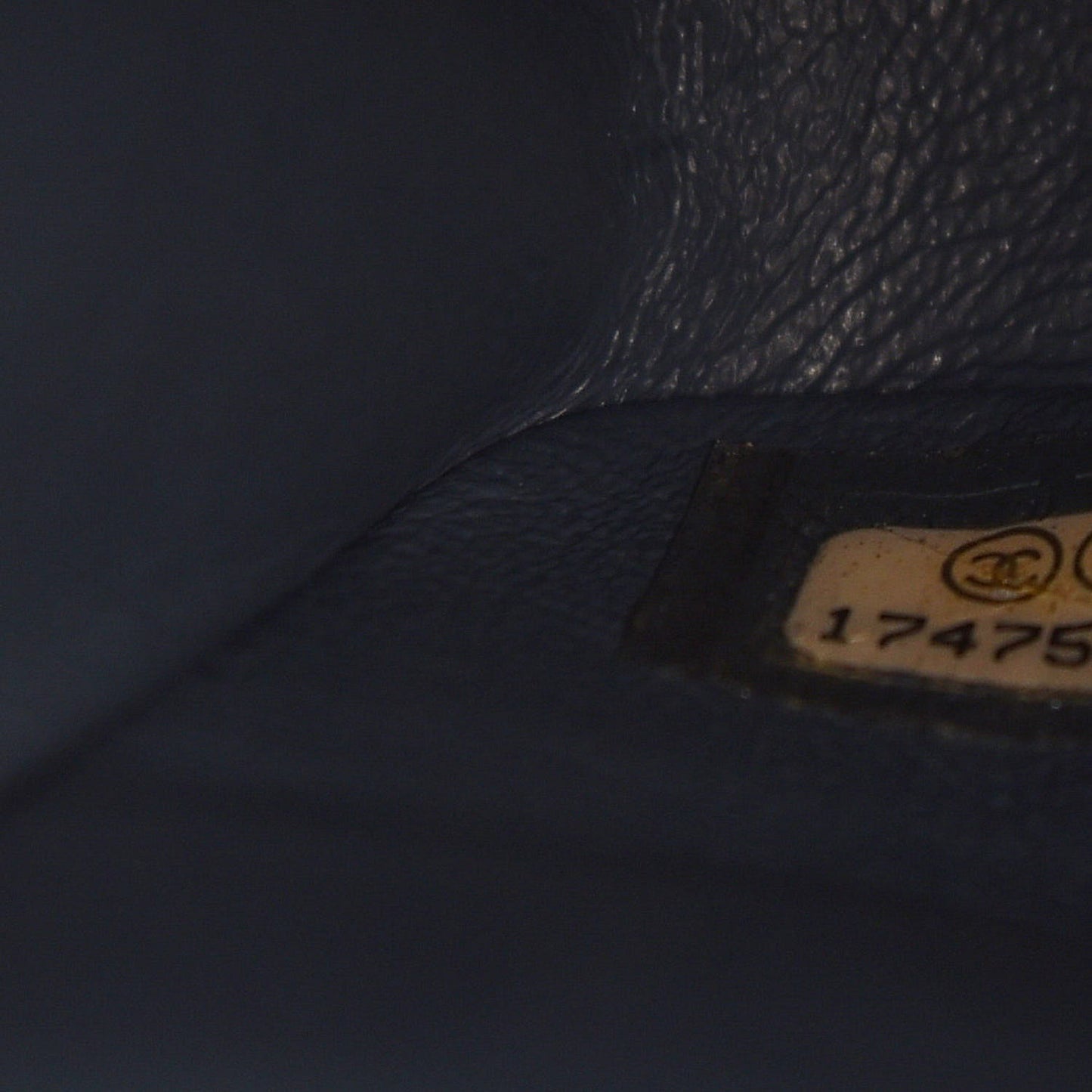 Lambskin Quilted Medium Double Flap Blue