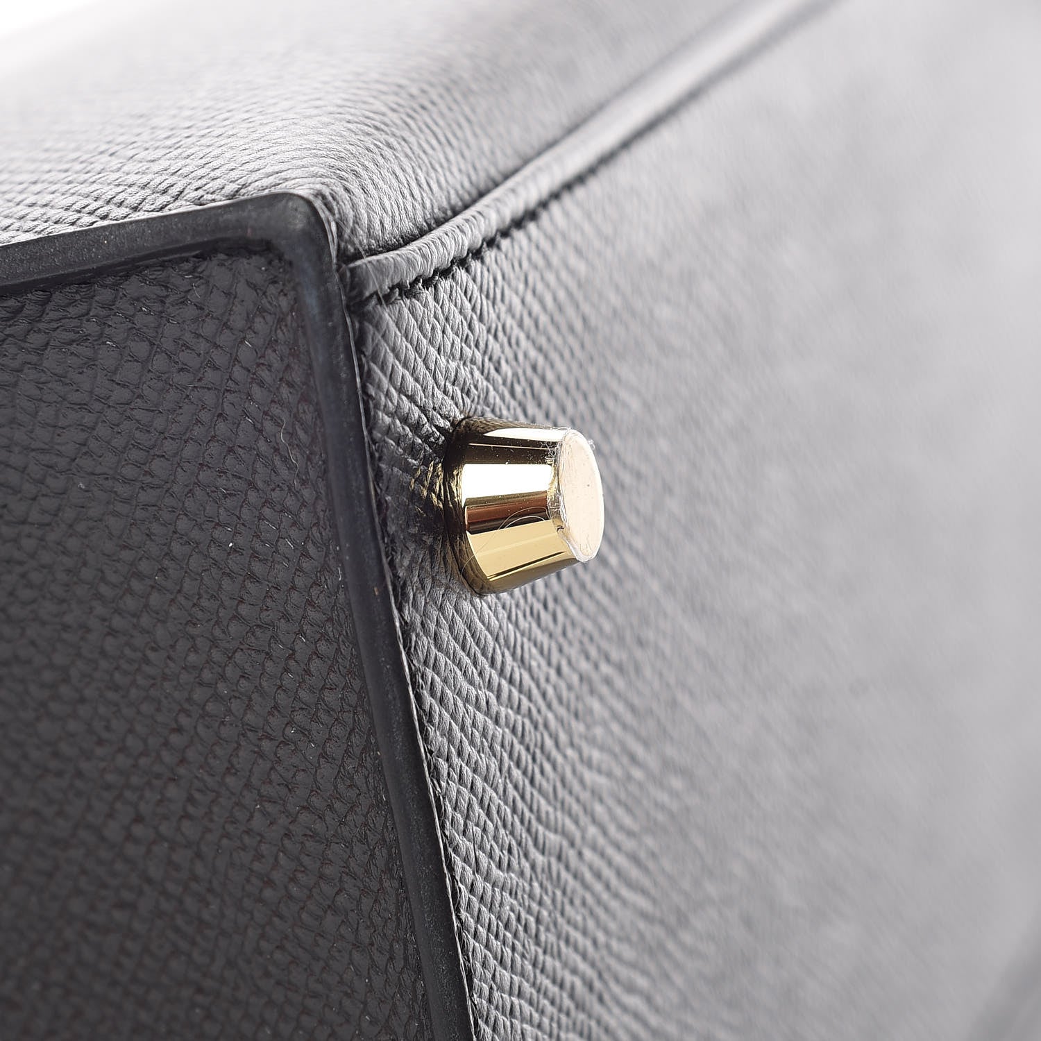 Hermes Epsom Kelly Sellier 25 Black 6 of 40
