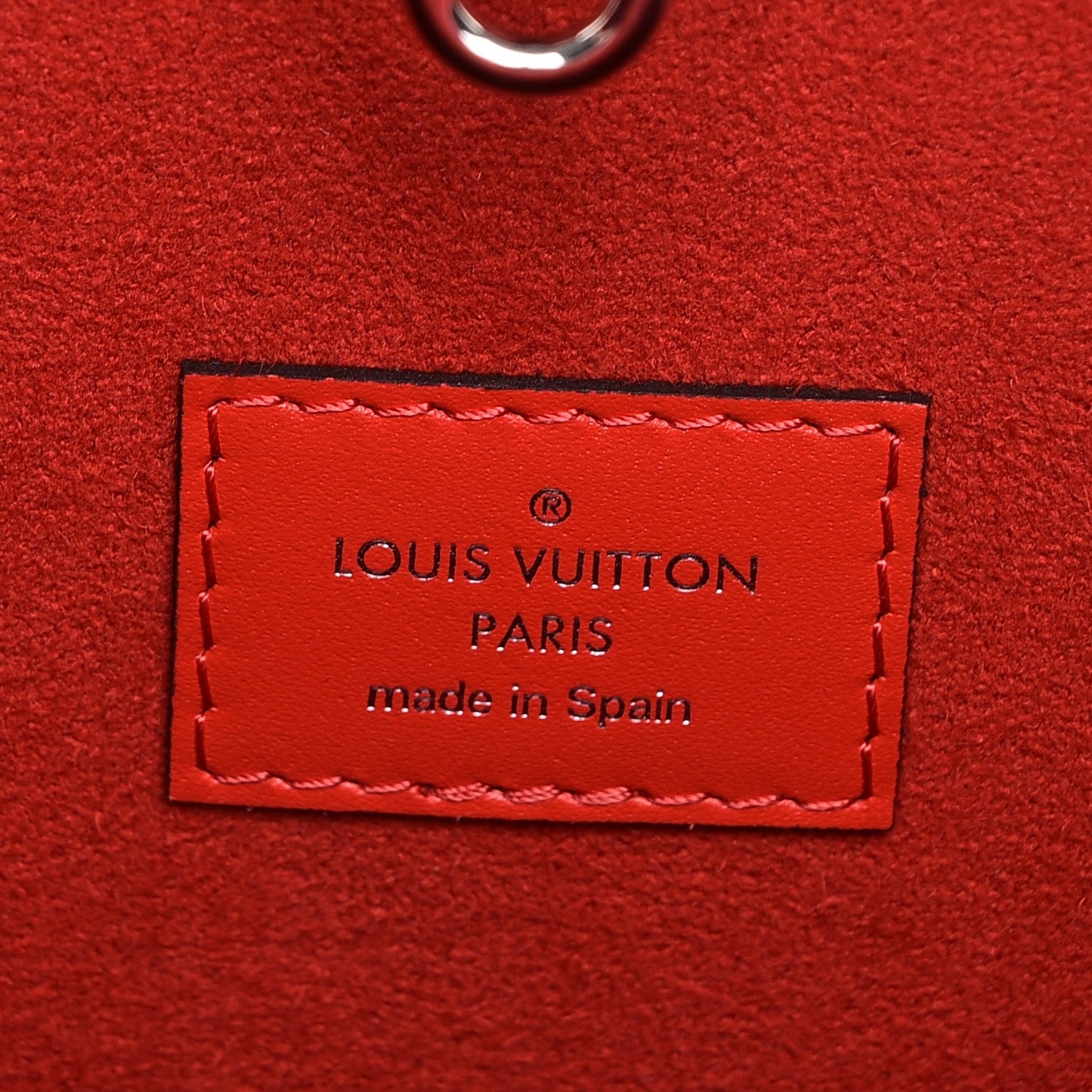Louis Vuitton Epi Neverfull MM Indigo Coquelicot 7 of 9