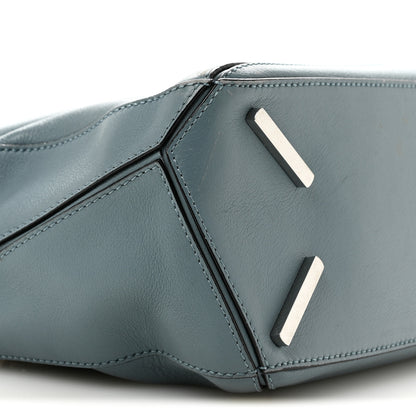 Loewe Calfskin Small Puzzle Bag Stone Blue 9 of 15