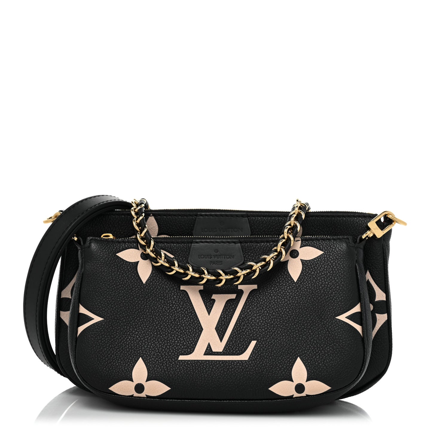 Empreinte Monogram Giant Multi Pochette Accessories Black Beige