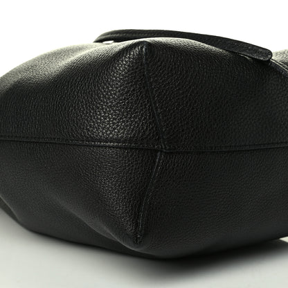 Mansur Gavriel Tumbled Calfskin Mini Bucket Bag Black 5 of 8