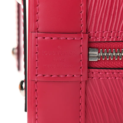 Louis Vuitton Epi Jacquard Alma BB Rose Pondicherry 6 of 9
