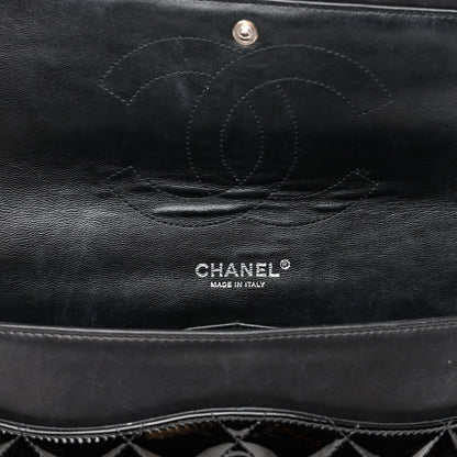 Chanel Patent Quilted Jumbo Double Flap Black 11 of 11