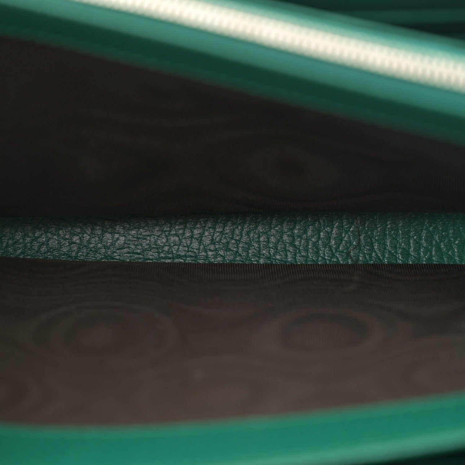 Gucci Calfskin Mini Dionysus Chain Wallet Emerald 6 of 13