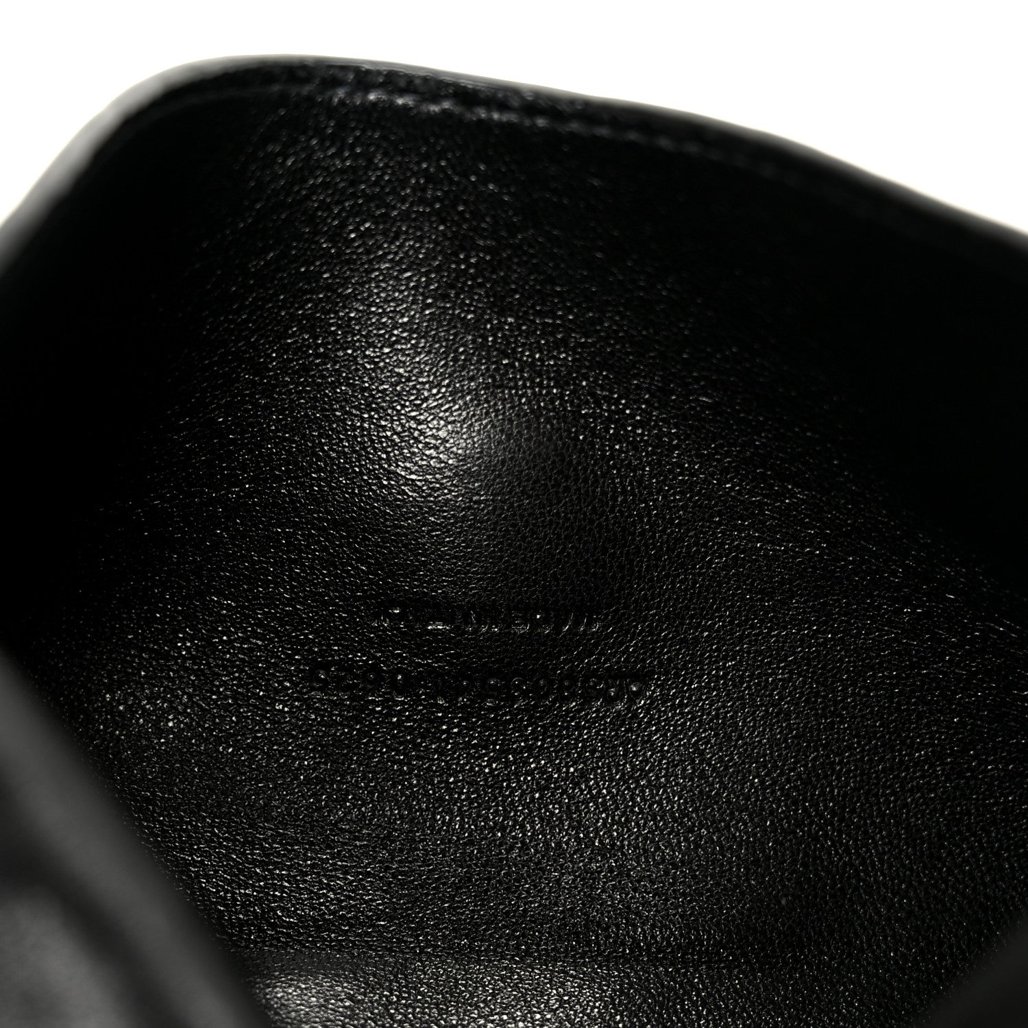 Saint Laurent Lambskin Chevron Quilted Large Loulou Black 11 of 15
