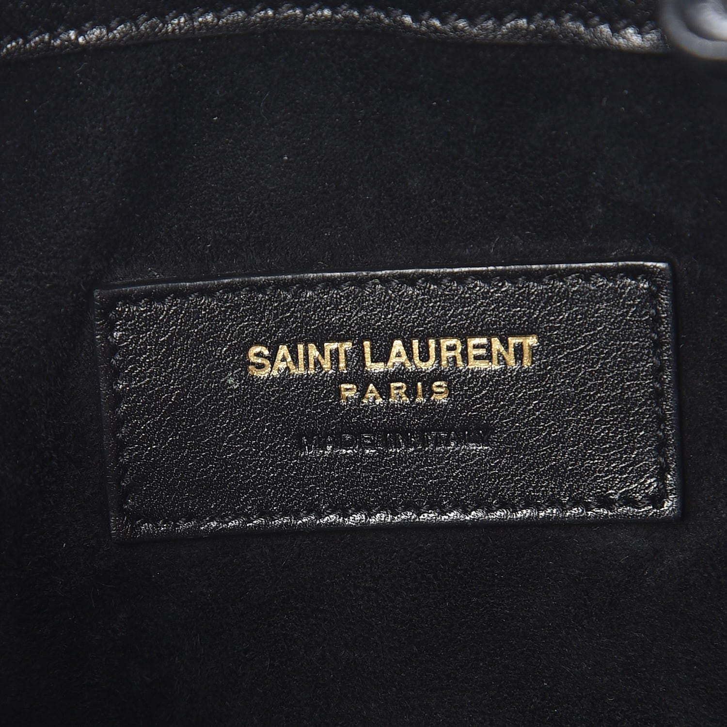 Saint Laurent Calfskin Small Emmanuelle Fringe Hobo Bag Black 8 of 9