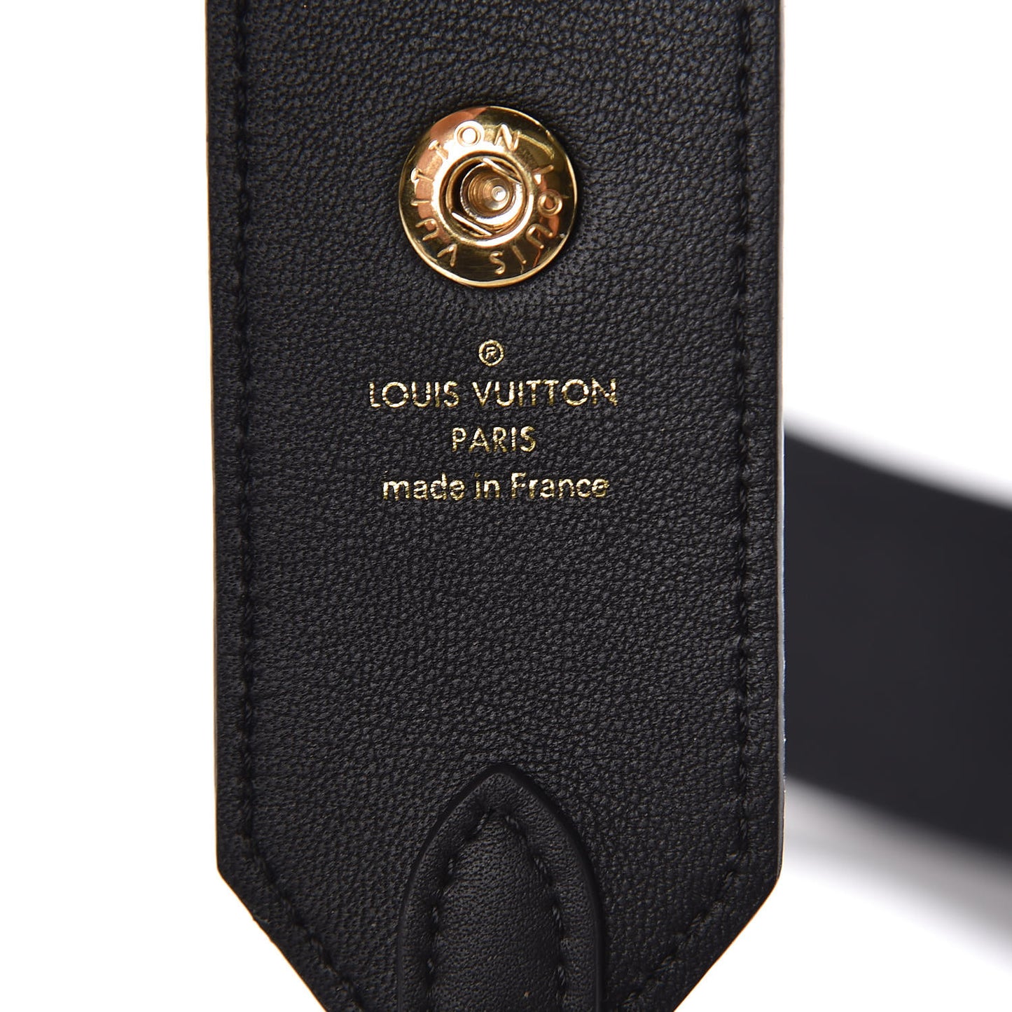 Monogram Adjustable Bandouliere Shoulder Strap Black